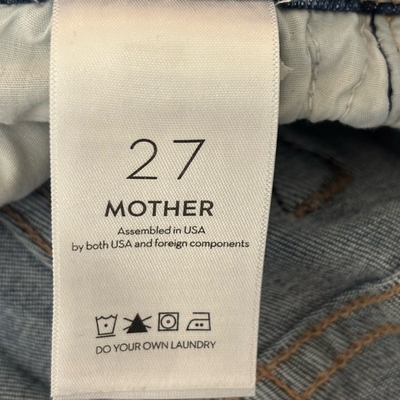 Mother The Weekender Fray In Walking On Coals sz 27 - Picture 8 of 10